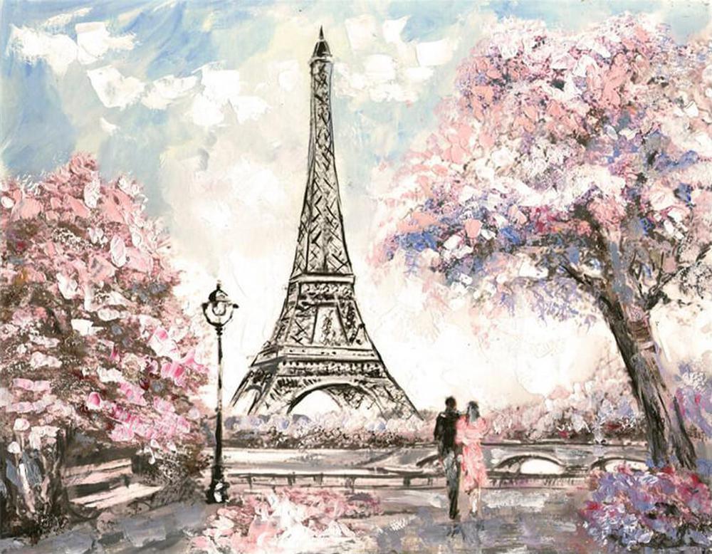 Free Eiffel Tower - MyCraftsGfit - Free 5D Diamond Painting