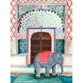 Elephant At The Door - MyCraftsGfit - Free 5D Diamond Painting