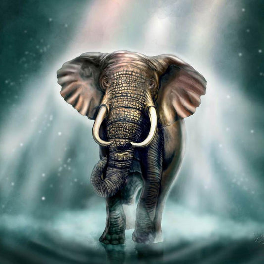 Free Elephant - MyCraftsGfit - Free 5D Diamond Painting