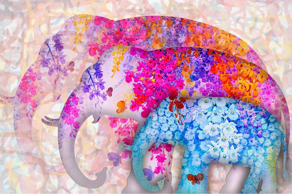 Free Elephant - MyCraftsGfit - Free 5D Diamond Painting