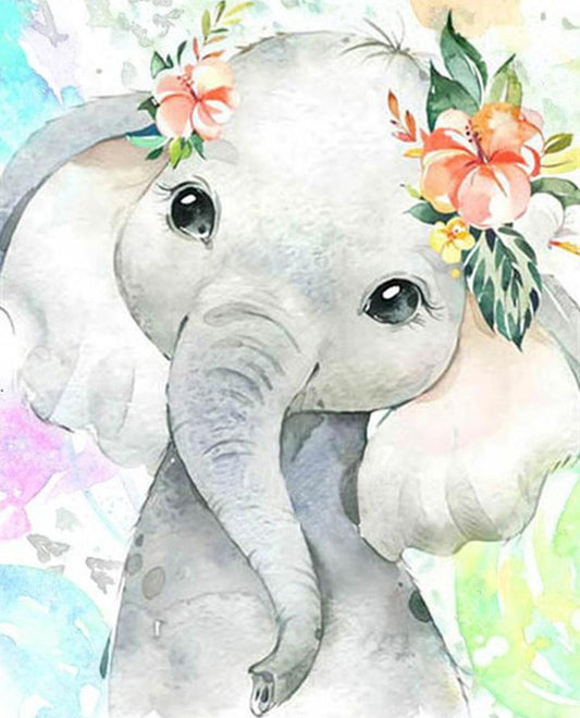 Free Elephant - MyCraftsGfit - Free 5D Diamond Painting