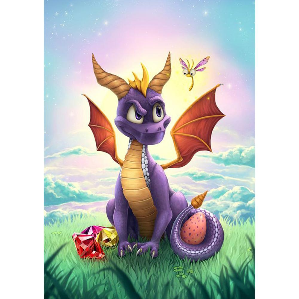 Free Elf And Dragon - MyCraftsGfit - Free 5D Diamond Painting