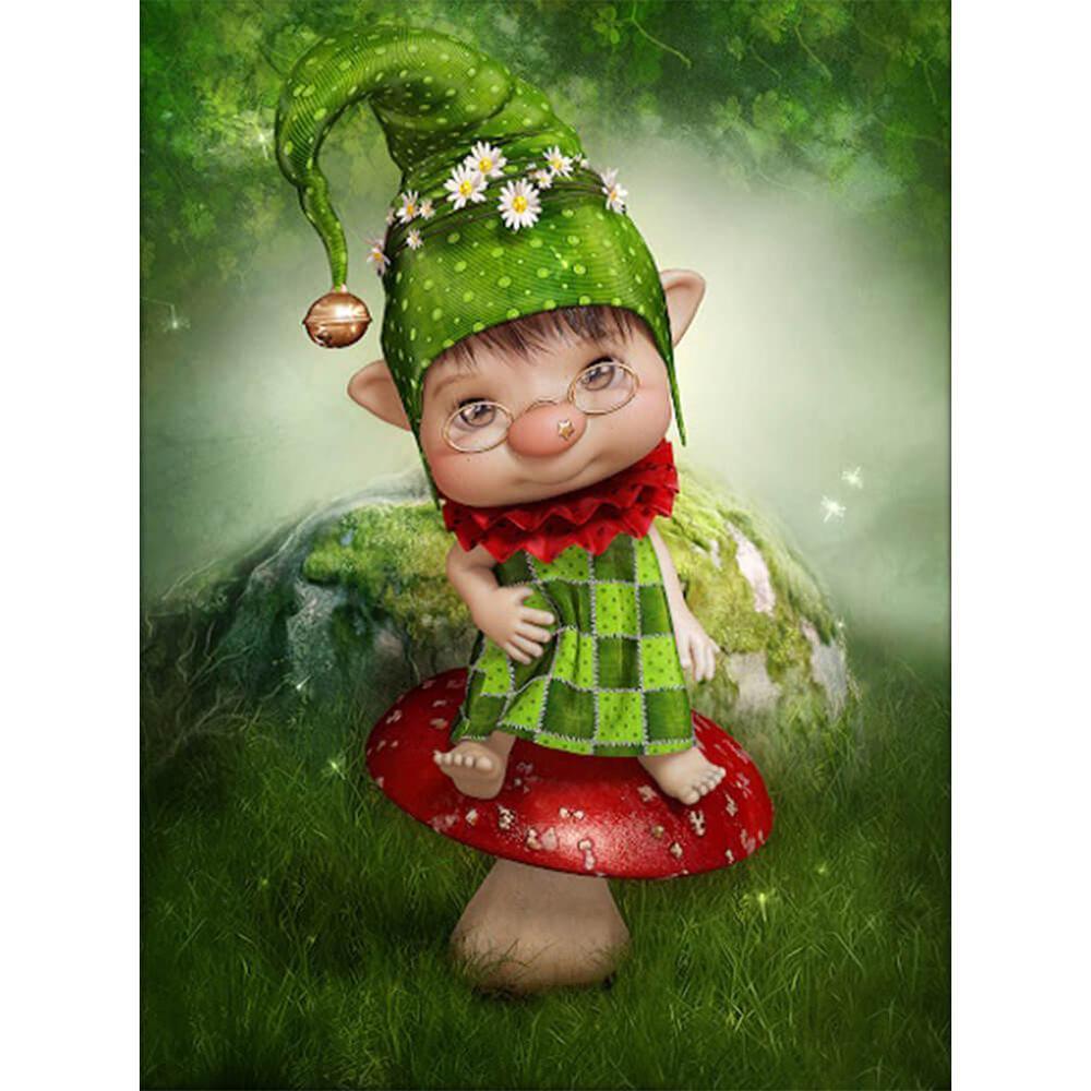 Free Elf Doll - MyCraftsGfit - Free 5D Diamond Painting