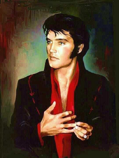 Elvis Presley Free 5D Diamond Painting Kits MyCraftsGfit - Free 5D Diamond Painting mycraftsgift.com