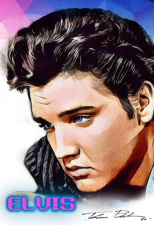 Elvis Presley Free 5D Diamond Painting Kits MyCraftsGfit - Free 5D Diamond Painting mycraftsgift.com