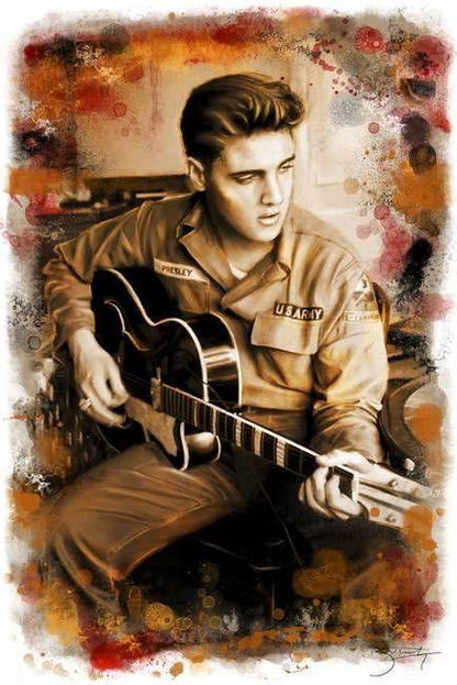 Elvis Presley Free 5D Diamond Painting Kits MyCraftsGfit - Free 5D Diamond Painting mycraftsgift.com