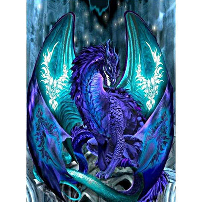 Free Evil Dragon - MyCraftsGfit - Free 5D Diamond Painting