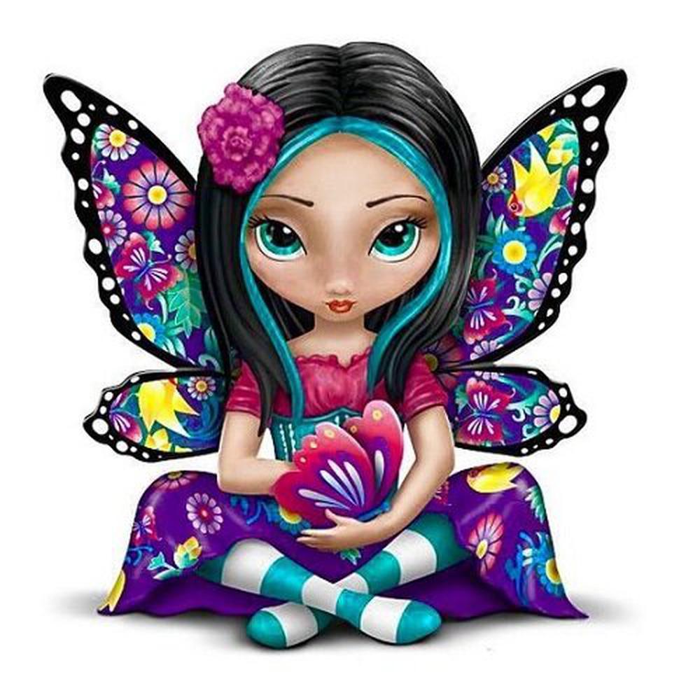 Free Fairy - MyCraftsGfit - Free 5D Diamond Painting