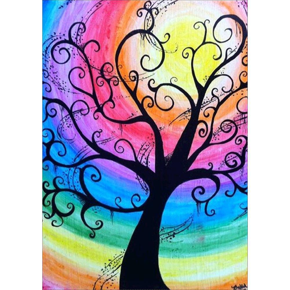 Free Fantasy Tree - MyCraftsGfit - Free 5D Diamond Painting