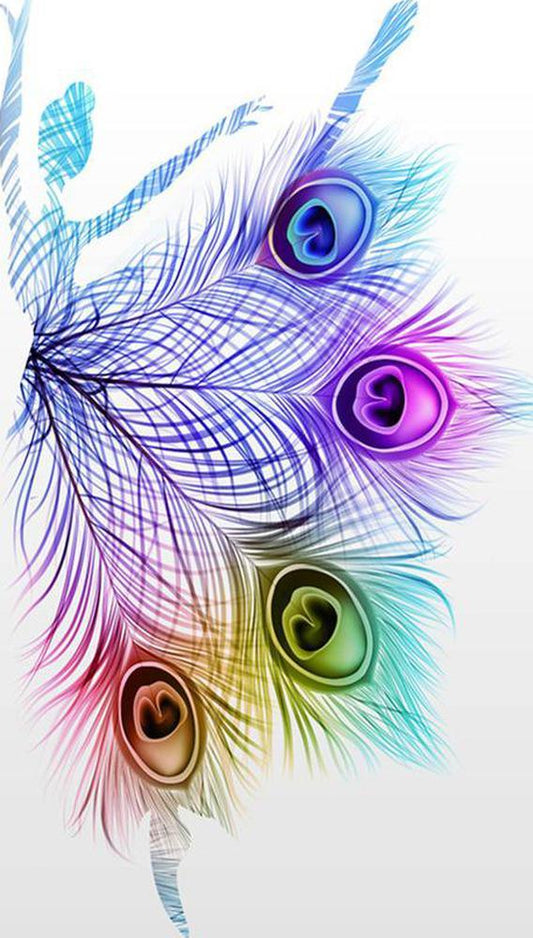 Free Feather Dancer - MyCraftsGfit - Free 5D Diamond Painting