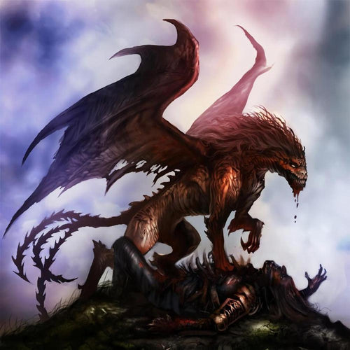 Free Fighting Dragon - MyCraftsGfit - Free 5D Diamond Painting