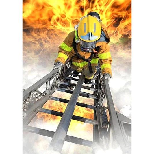 Fire Fighter Free 5D Diamond Painting Kits MyCraftsGfit - Free 5D Diamond Painting mycraftsgift.com