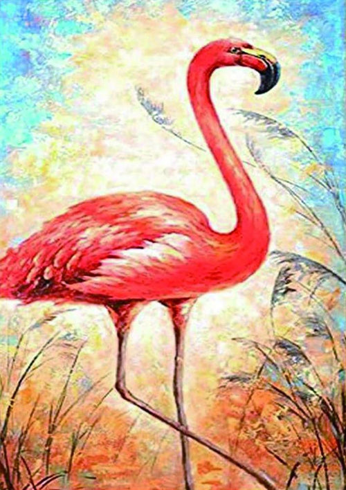 Free Flamingos - MyCraftsGfit - Free 5D Diamond Painting