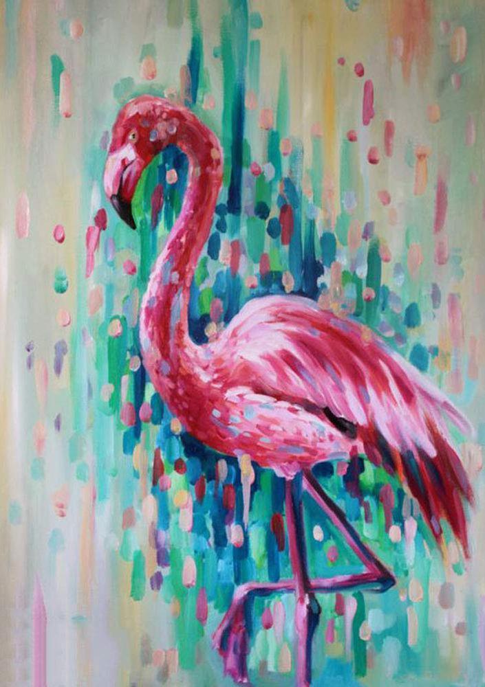 Flamingos - MyCraftsGfit - Free 5D Diamond Painting
