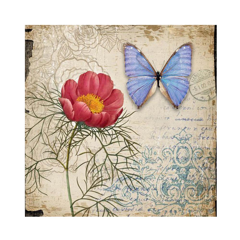 Free Flower Butterfly - MyCraftsGfit - Free 5D Diamond Painting