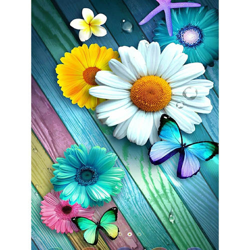 Flower Free 5D Diamond Painting Kits MyCraftsGfit - Free 5D Diamond Painting mycraftsgift.com