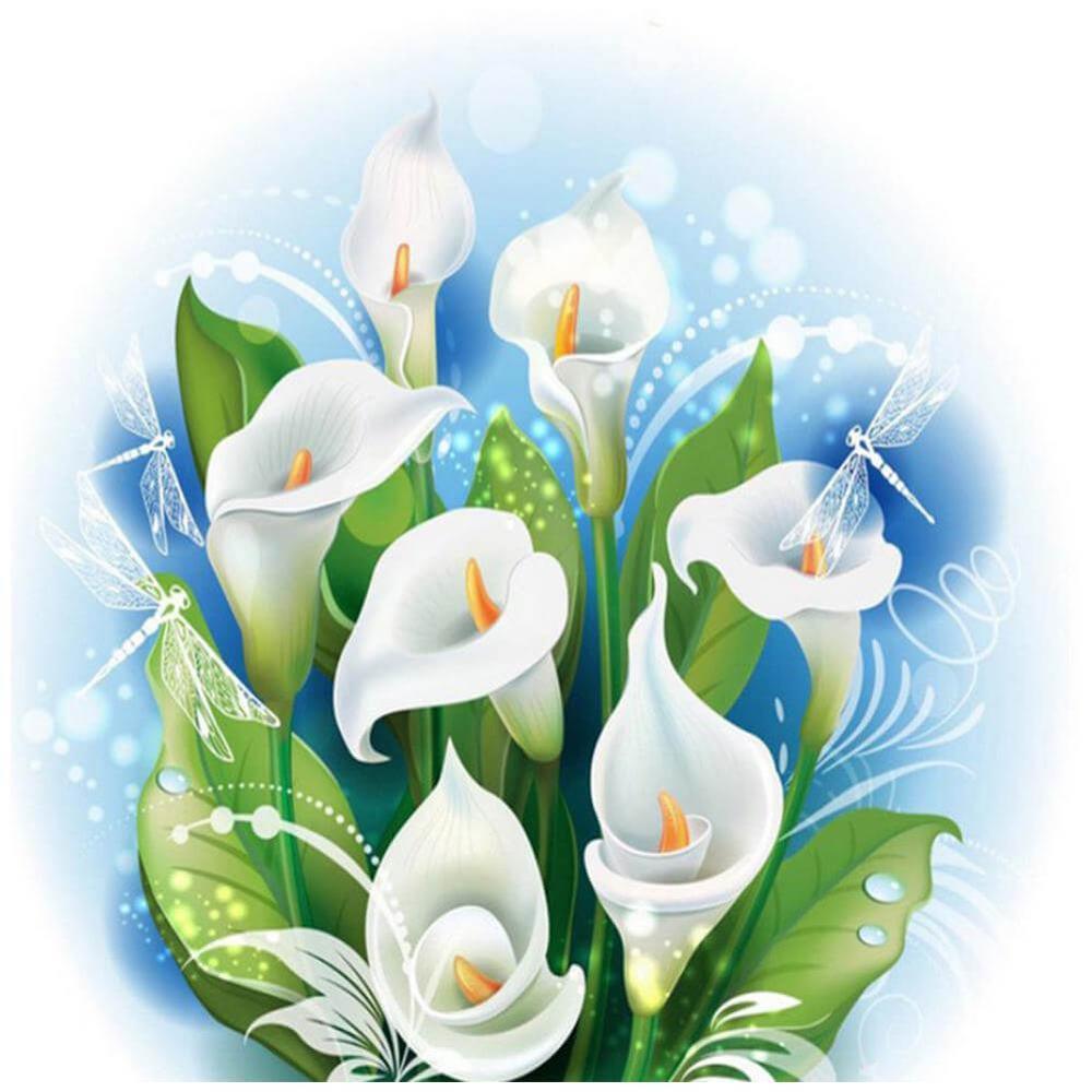 Free Flower - MyCraftsGfit - Free 5D Diamond Painting