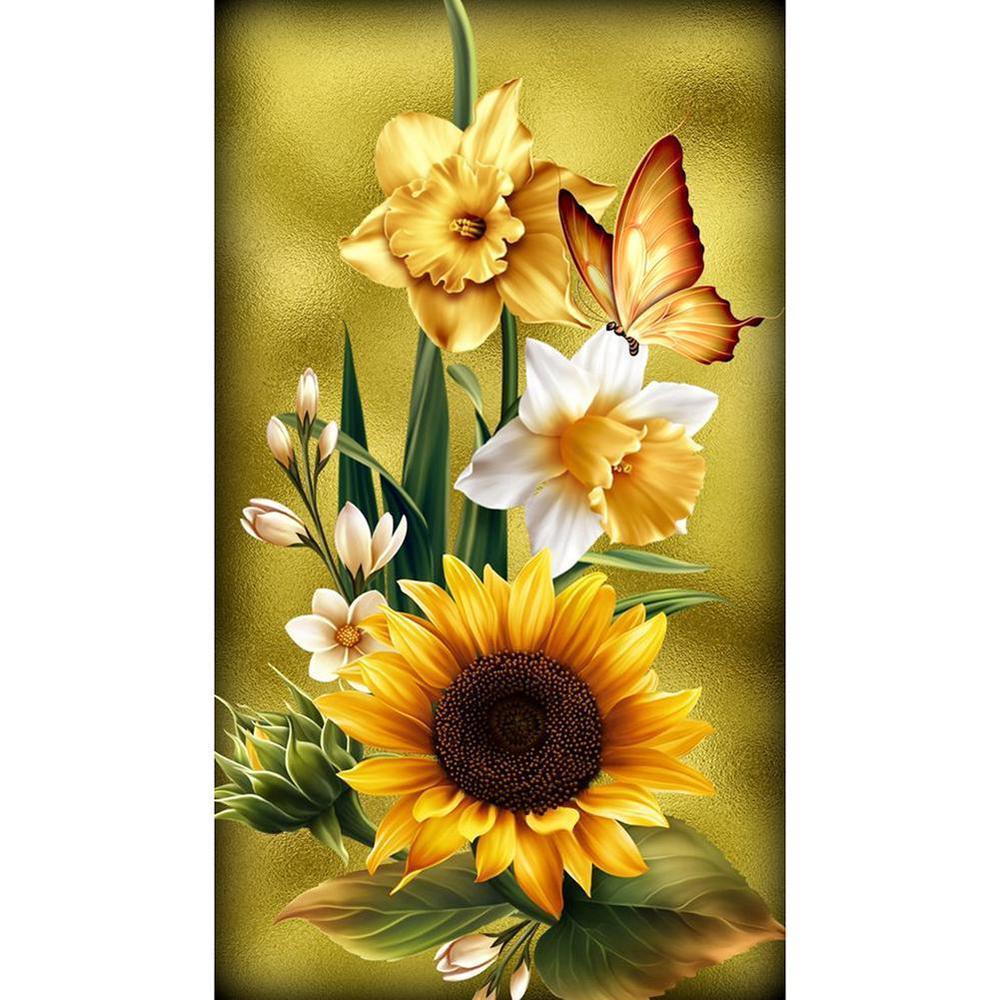 Flower Free 5D Diamond Painting Kits MyCraftsGfit - Free 5D Diamond Painting mycraftsgift.com