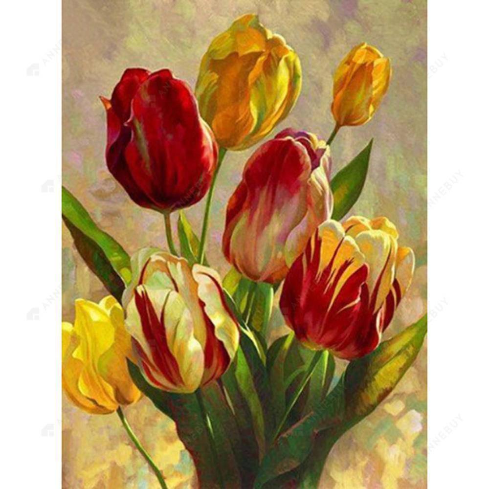 Free Flower - MyCraftsGfit - Free 5D Diamond Painting