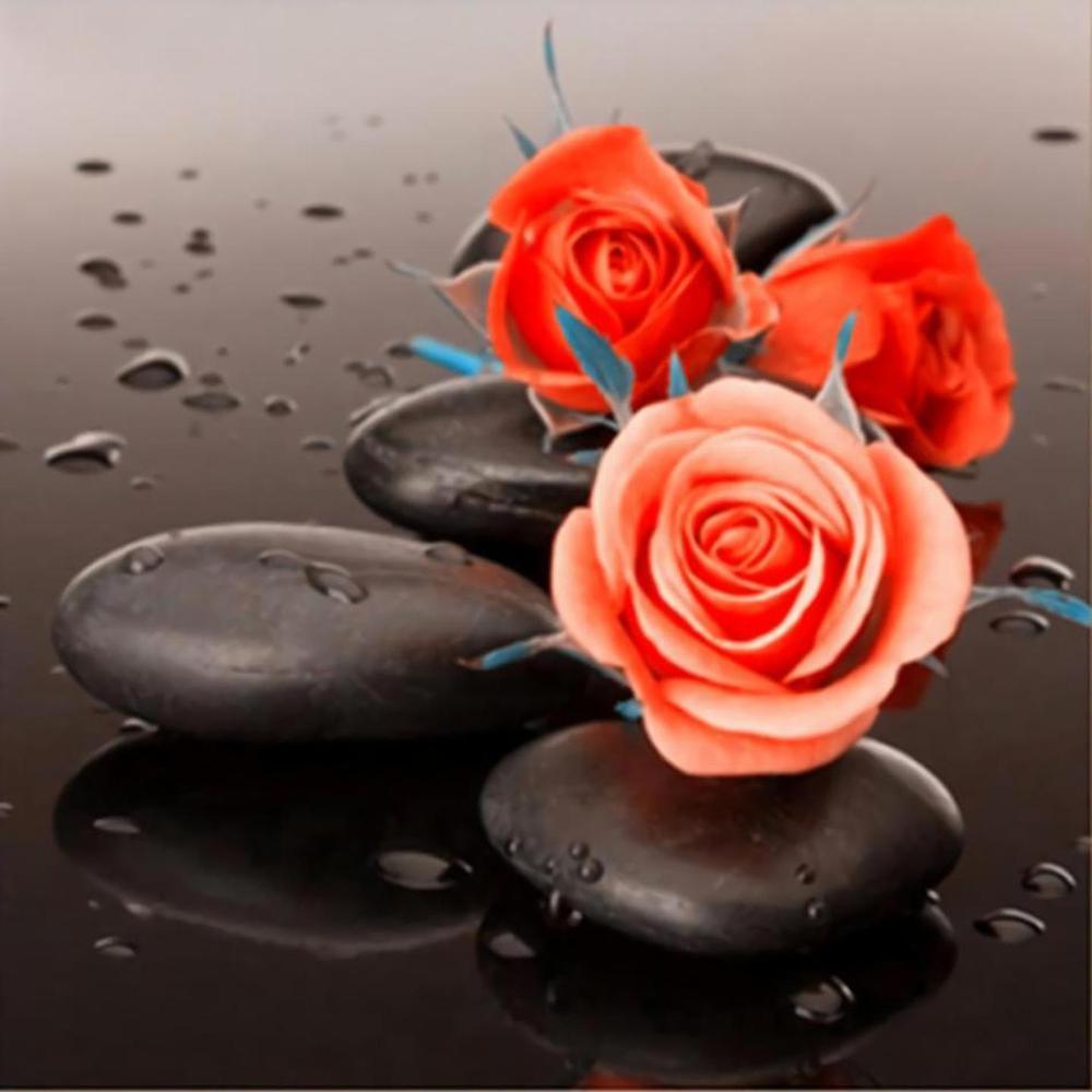 Free Flowers - MyCraftsGfit - Free 5D Diamond Painting