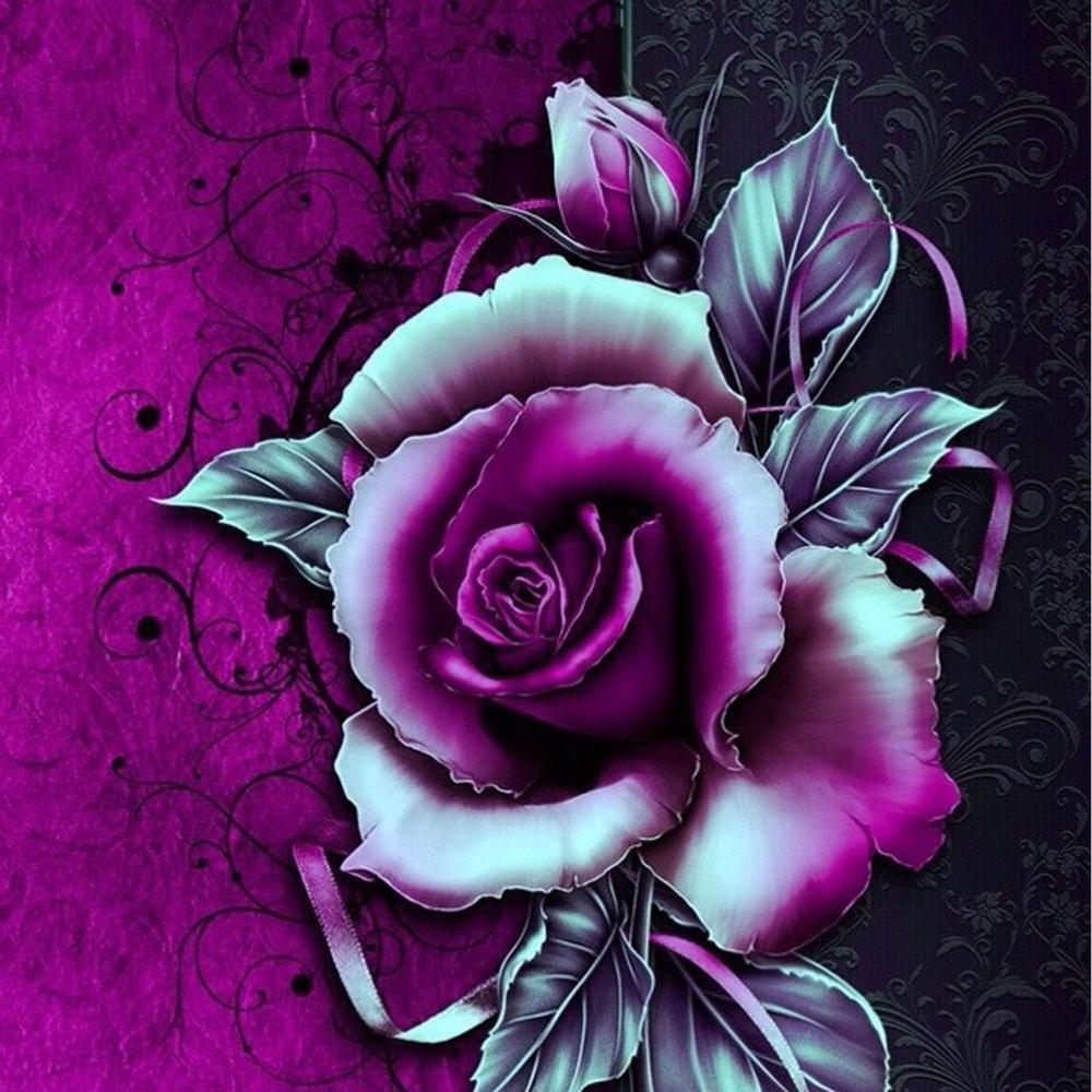 Free Flowers - MyCraftsGfit - Free 5D Diamond Painting