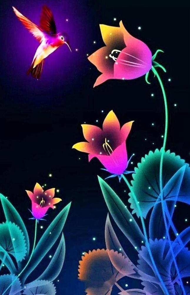 Free Flowers - MyCraftsGfit - Free 5D Diamond Painting