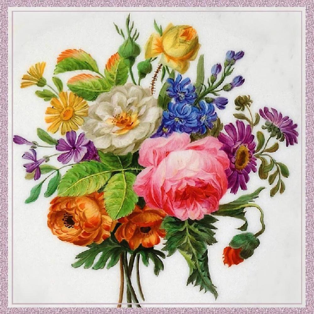 Free Flowers - MyCraftsGfit - Free 5D Diamond Painting