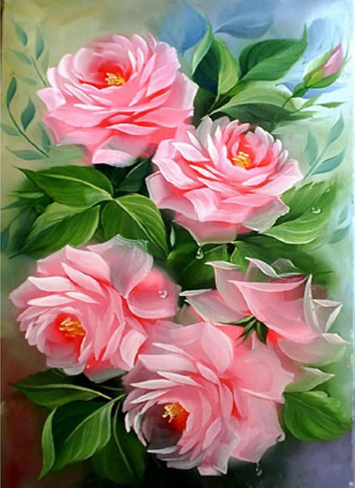 Free Flowers - MyCraftsGfit - Free 5D Diamond Painting