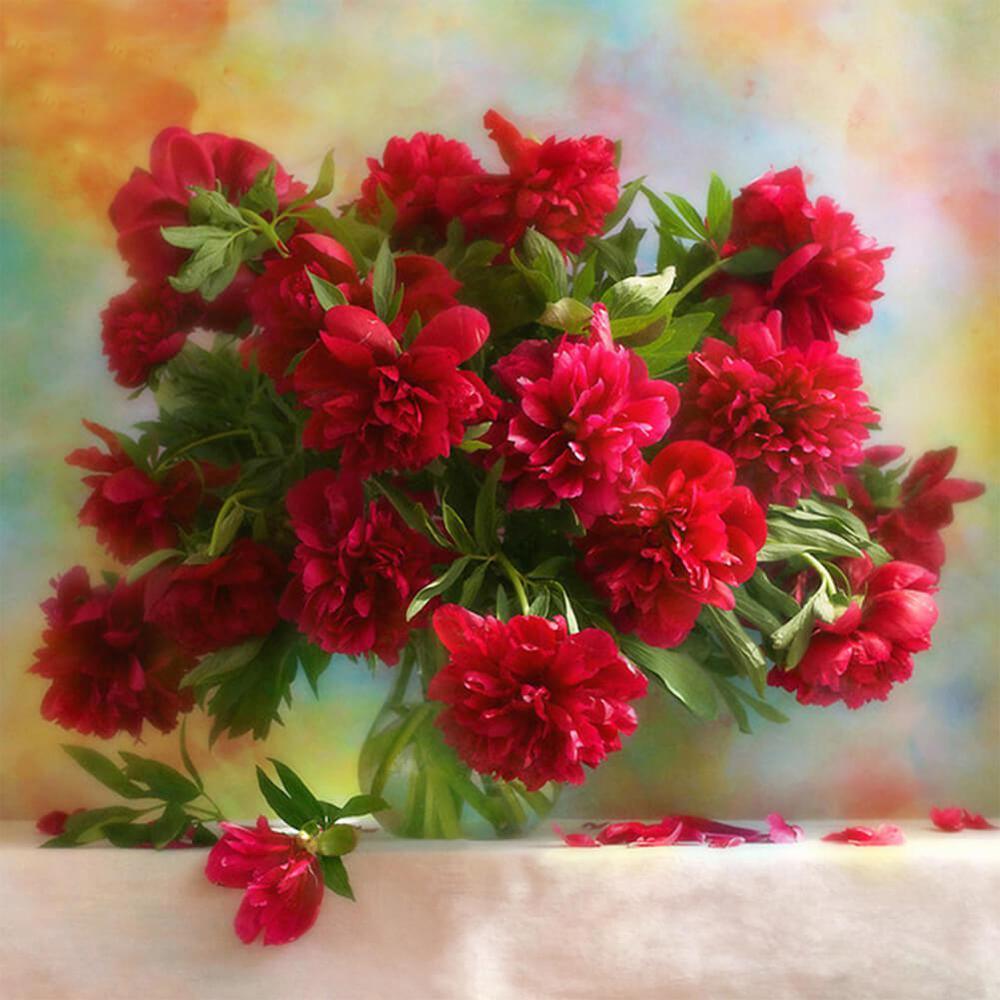 Free Flowers - MyCraftsGfit - Free 5D Diamond Painting