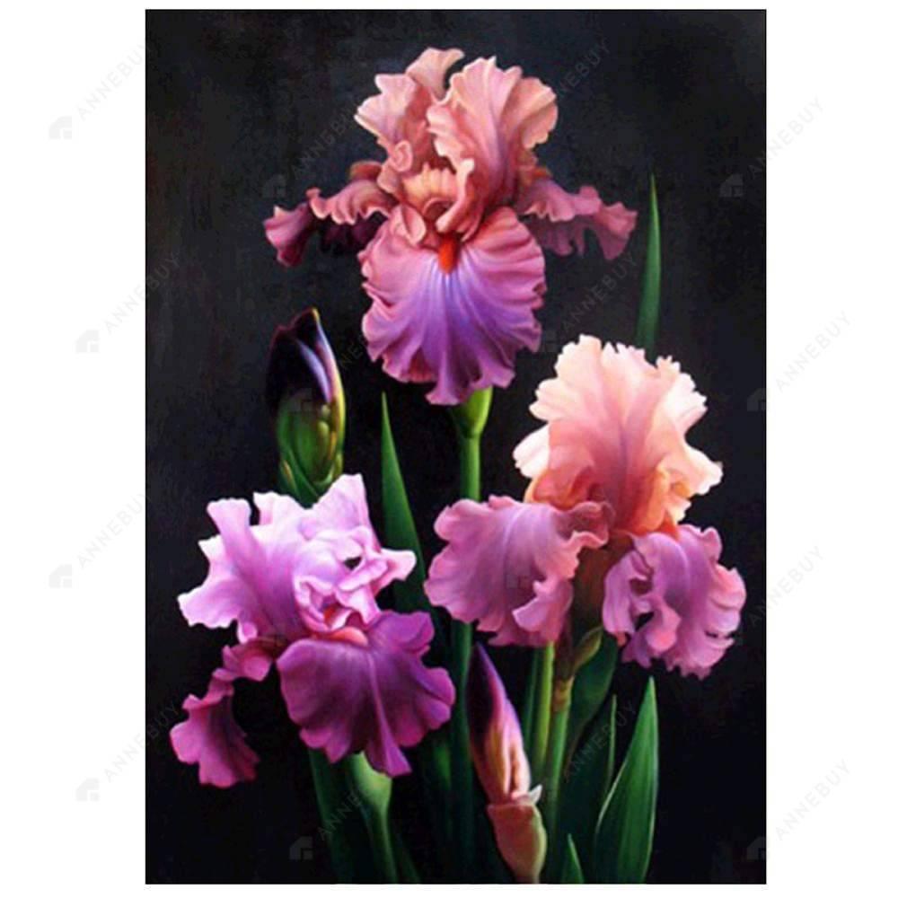 Flowers Free 5D Diamond Painting Kits MyCraftsGfit - Free 5D Diamond Painting mycraftsgift.com