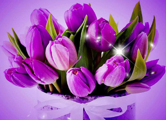 Free Flowers - MyCraftsGfit - Free 5D Diamond Painting