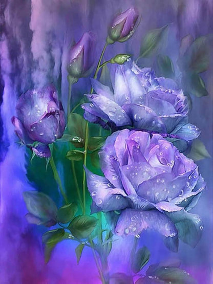 Free Flowers - MyCraftsGfit - Free 5D Diamond Painting