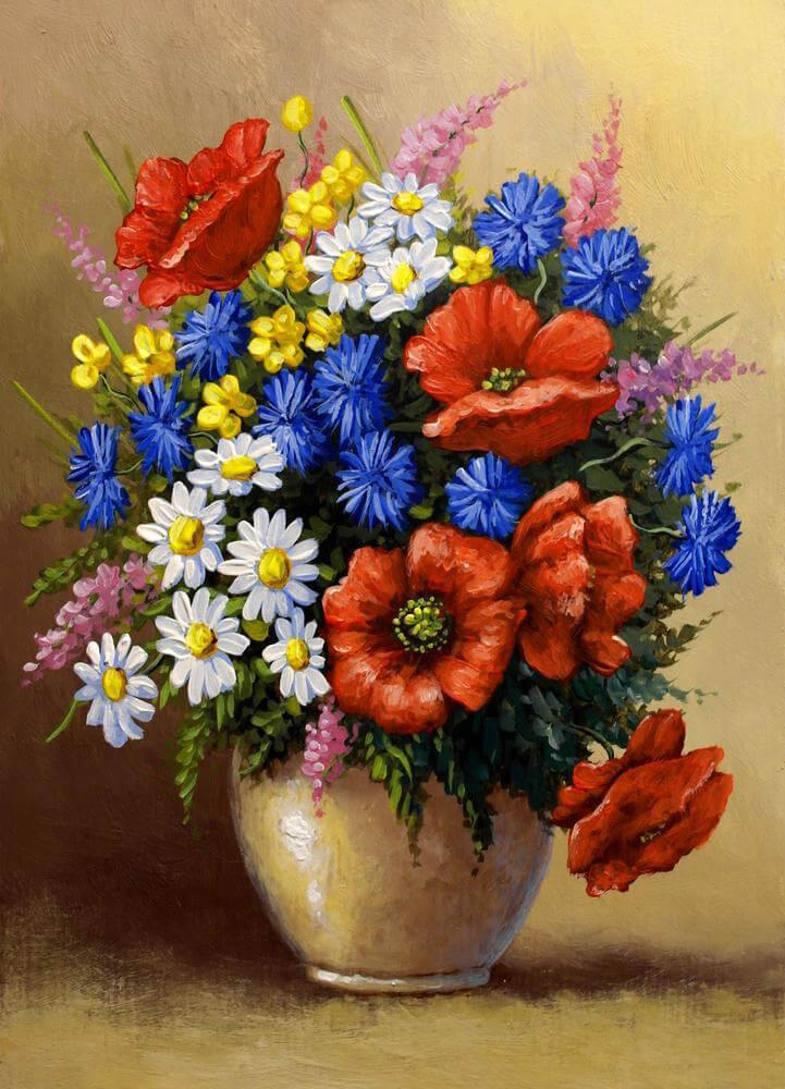 Free Flowers - MyCraftsGfit - Free 5D Diamond Painting