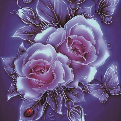 Free Flowers - MyCraftsGfit - Free 5D Diamond Painting