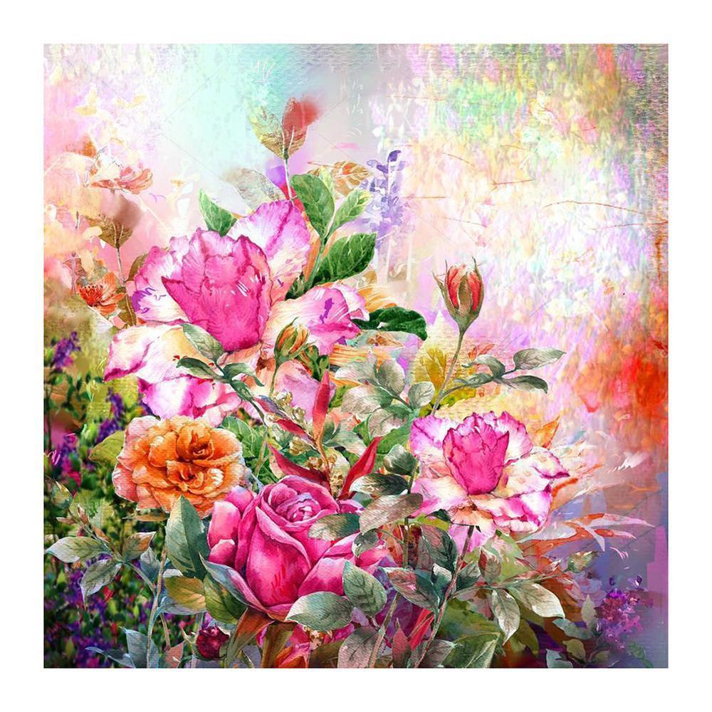 Free Flowers - MyCraftsGfit - Free 5D Diamond Painting