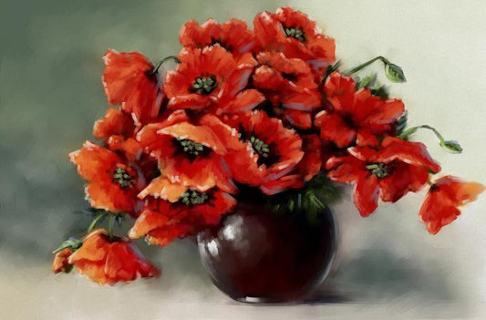 Free Flowers - MyCraftsGfit - Free 5D Diamond Painting