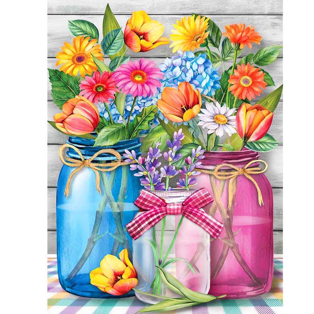 Free Flowers - MyCraftsGfit - Free 5D Diamond Painting