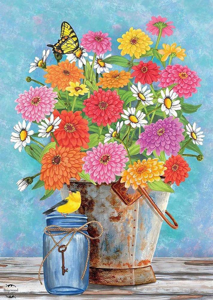 Free Flowers - MyCraftsGfit - Free 5D Diamond Painting