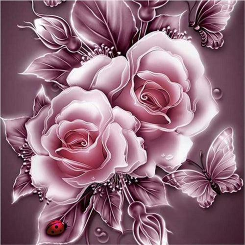 Free Flowers - MyCraftsGfit - Free 5D Diamond Painting