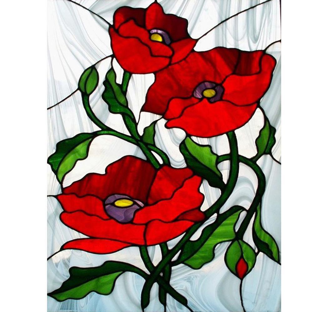 Free Flowers Leaf - MyCraftsGfit - Free 5D Diamond Painting