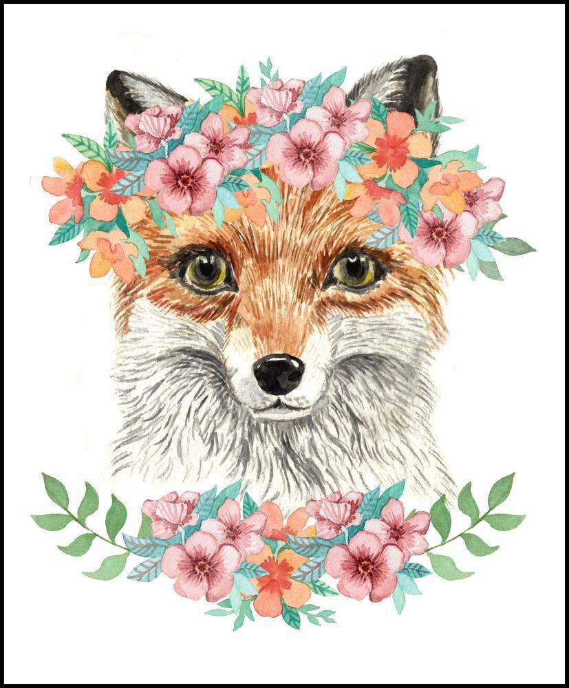 Free Fox - MyCraftsGfit - Free 5D Diamond Painting