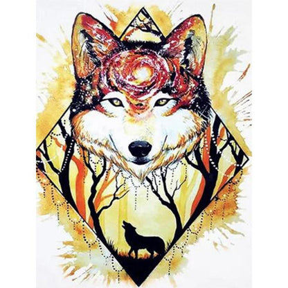 Free Fox in Forest - MyCraftsGfit - Free 5D Diamond Painting