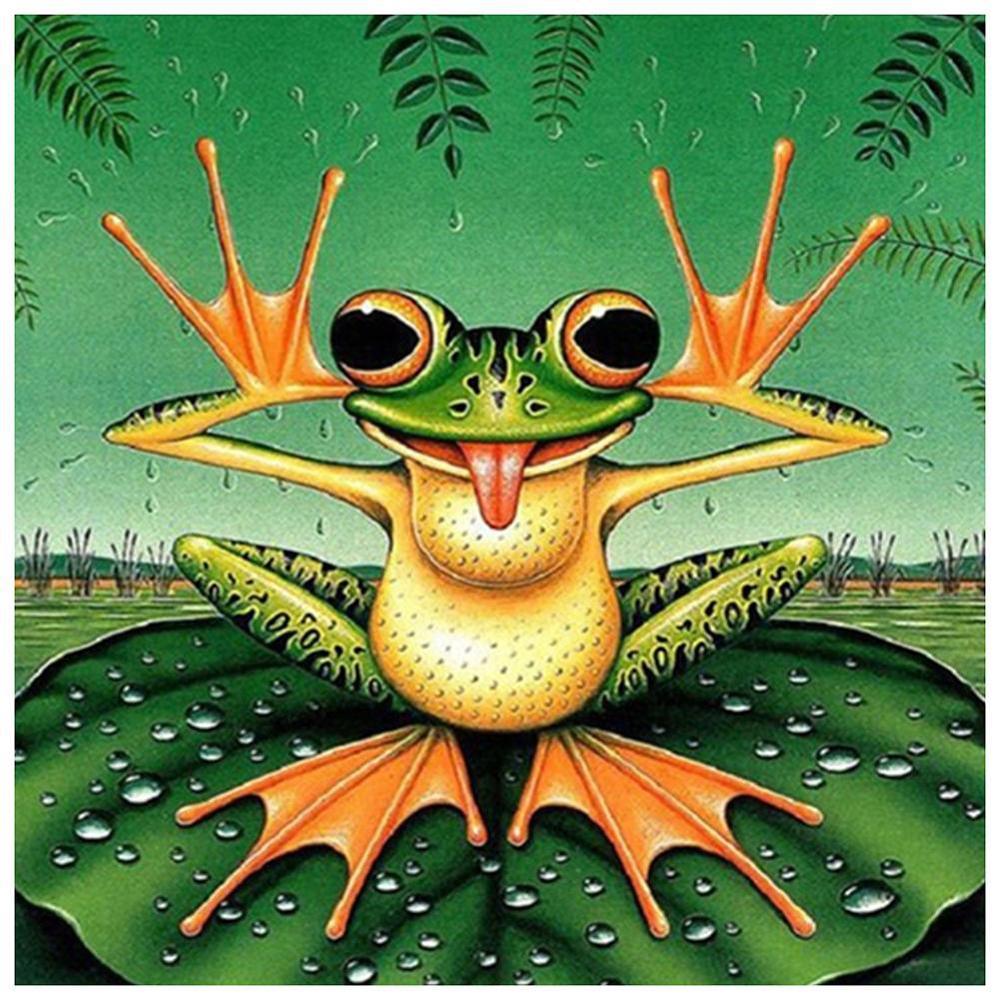 Free Frog - MyCraftsGfit - Free 5D Diamond Painting