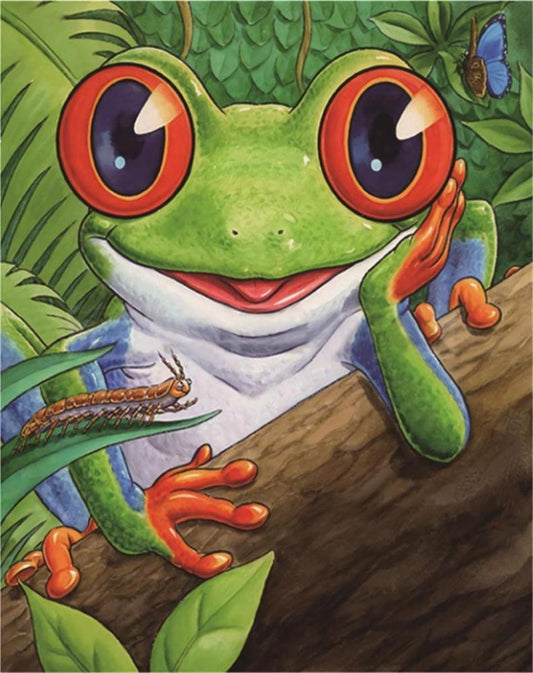 Free Frog - MyCraftsGfit - Free 5D Diamond Painting