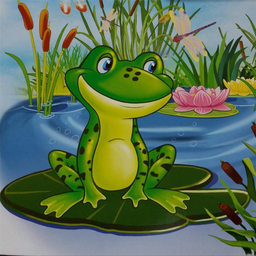 Free Frog on Pond - MyCraftsGfit - Free 5D Diamond Painting