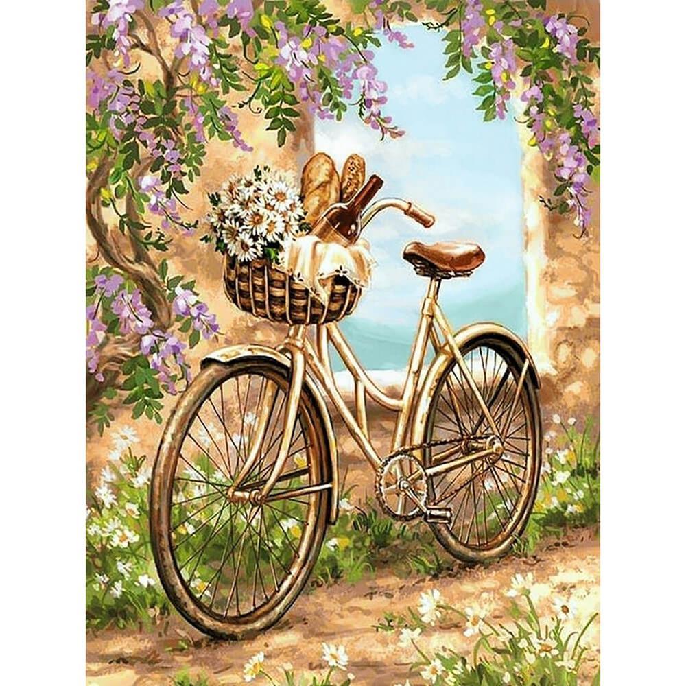 Free Garden Bike - MyCraftsGfit - Free 5D Diamond Painting