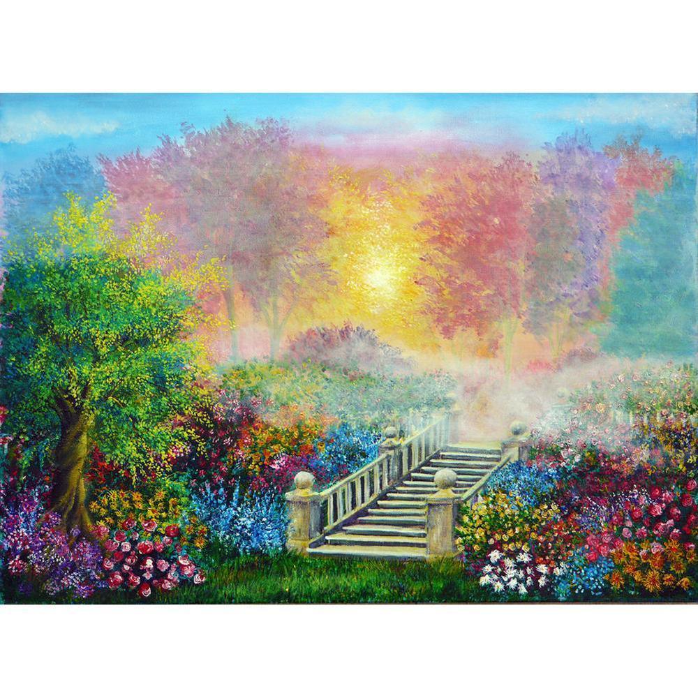 Free Garden - MyCraftsGfit - Free 5D Diamond Painting