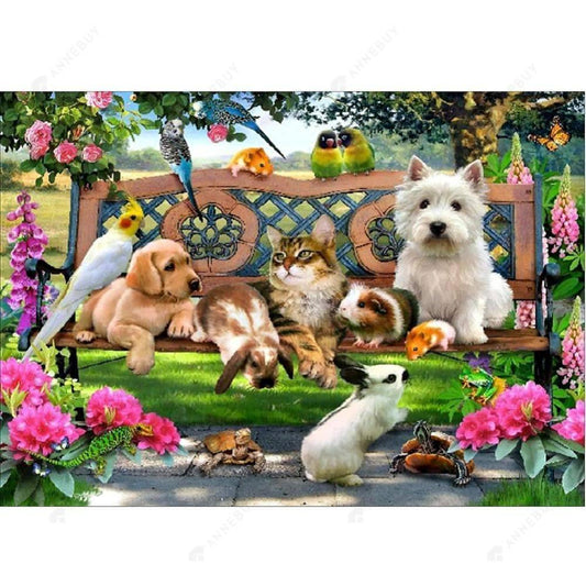 Free Garden - MyCraftsGfit - Free 5D Diamond Painting