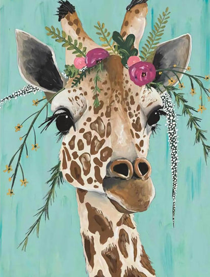 Free Giraffe - MyCraftsGfit - Free 5D Diamond Painting