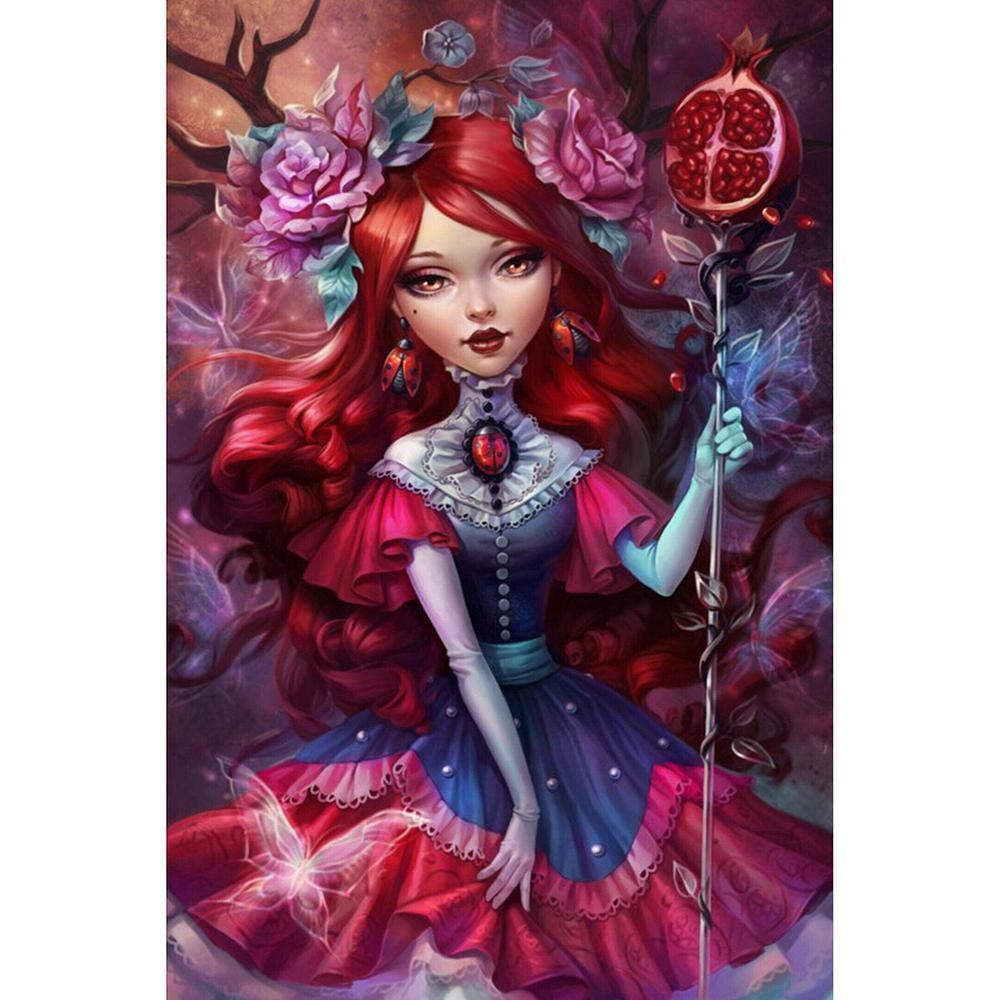 Free Girl - MyCraftsGfit - Free 5D Diamond Painting